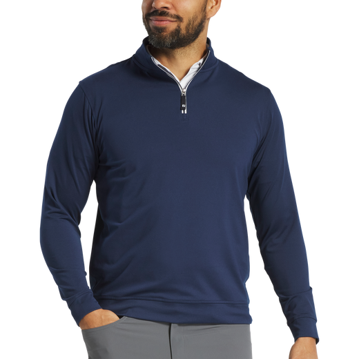 Heren golftop met lange mouwen