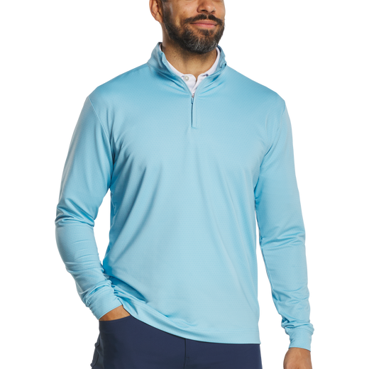 Heren golftop met lange mouwen